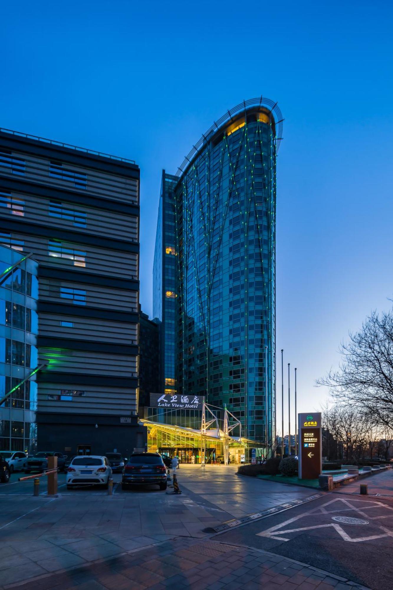 Lake View Hotel Peking  Buitenkant foto